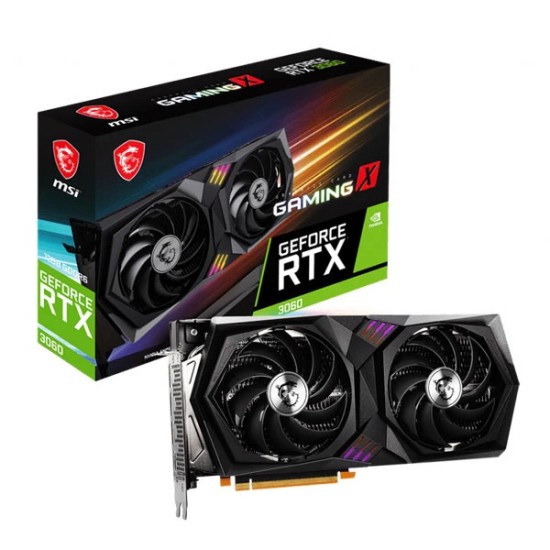 Msi RTX 3060 Gaming X 12GB LHR